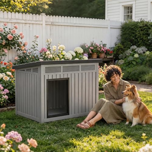 Large Dog House (Classic Grey / 42.87*32.95*31.61)