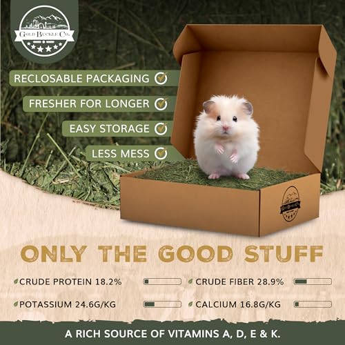 Premium Alfalfa Hay for Rabbits & Guinea Pigs (9 Pound (Pack of 1))
