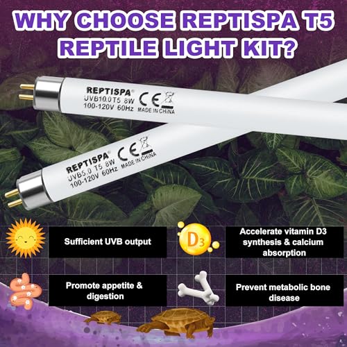 T5 HO Reptile Lamp Tube (10.0 Uvb / 8 Watts)