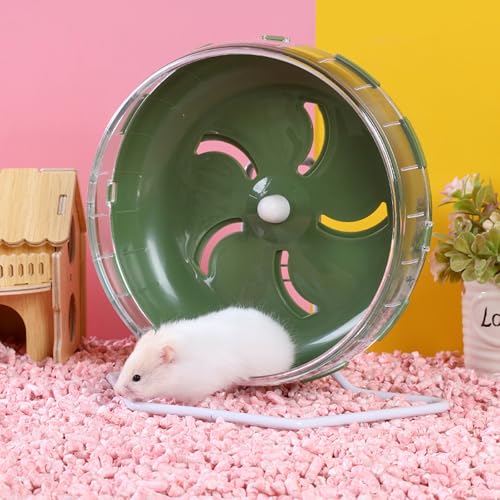 Hamster Wheel (green / 8.5in)