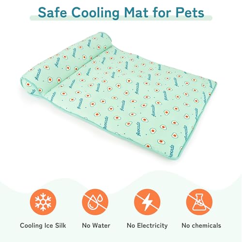 Cooling Dog Bed (Small / Green)