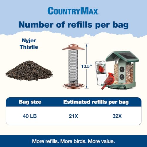 40LB Thistle Wild Bird Seed for Finches