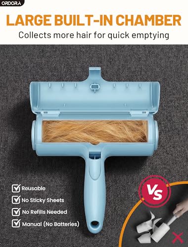 Pet Hair Remover Roller (B：blue)
