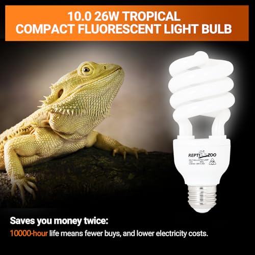 UVB Light for Desert Reptile 2 Pack (10.0 26W)