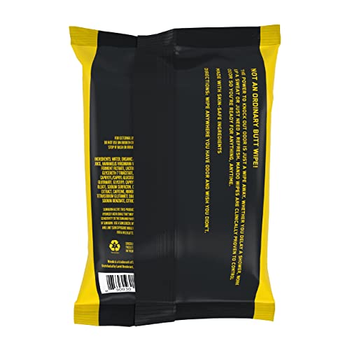 Deodorant Wipes (15 Count (Pack of 3))