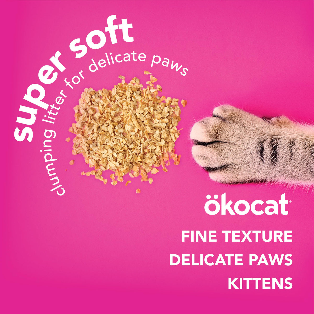 Super Soft Wood Clumping Cat Litter