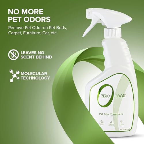 Pet Odor Eliminator Spray for Dog & Cat Urine (16 Fl Oz (Pack of 1))