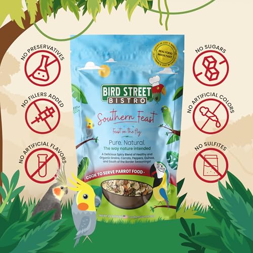 Parrot Food for Parakeets & Cockatiels (1.25 Pound (Pack of 1))