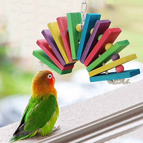 Bird Parrot Parakeet Toys (A-6.7 x 7.5inch)