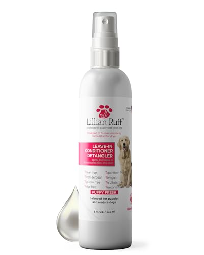 Leave in Dog Conditioner & Detangler Spray