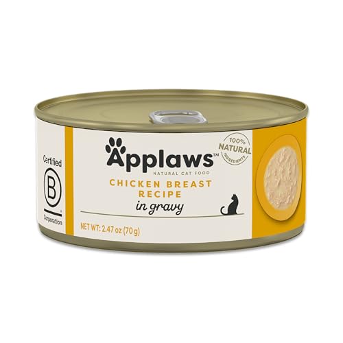 Chicken Breast in Gravy Wet Cat Food 24 (2.47 Ounce (Pack of 24))