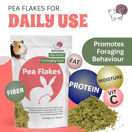 Pea Flakes for Small Pets