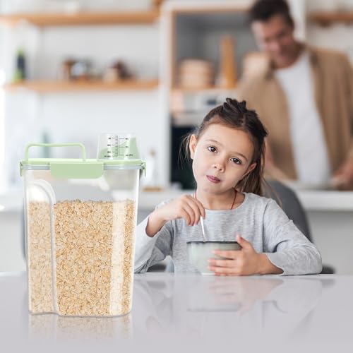 Airtight Rice Container 10 Lbs (6Qt-Light Green)