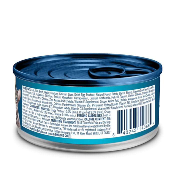 Tastefuls Wet Cat Food with Fish & Shrimp (4.13 Pound (Pack of 1))
