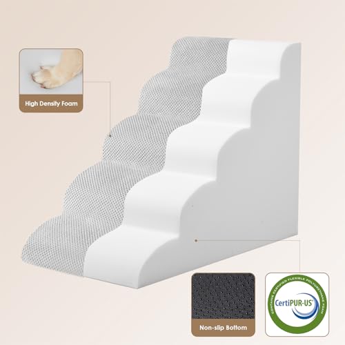 Curved Dog Stairs Ramp
