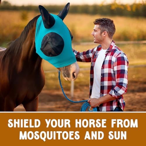 Horse Fly Mask (Lightning / Large)