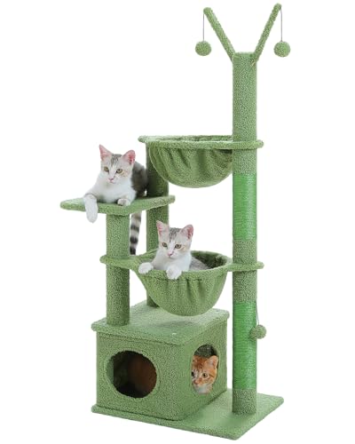 Cactus Cat Tree (47.6" / Cactus Green)