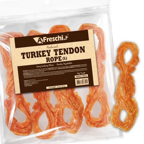 All Natural Turkey Tendon for Dogs (10 Ounce (Pack of 1))