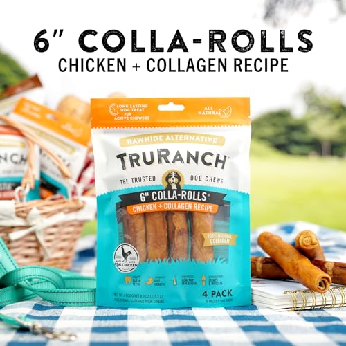 6" Collagen Rolls for Dogs