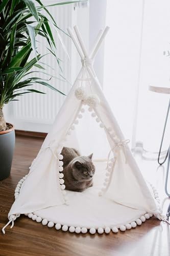Pet Teepee Bed for Cats (Small)