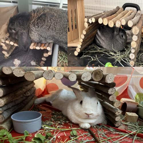 Rabbit Wooden Bridge (L (20.0 x 11.8 inches))