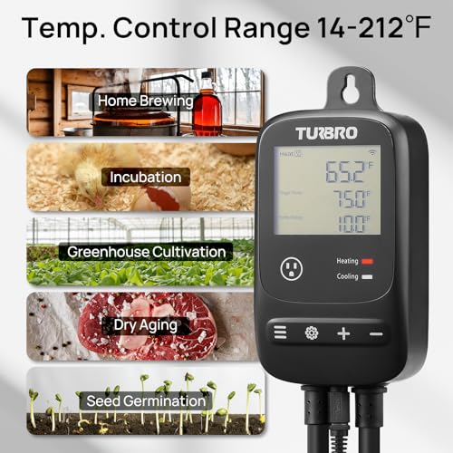 Smart Temperature Controller Heating Cooling