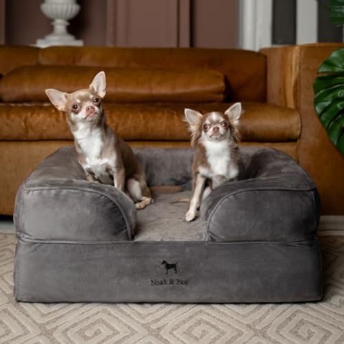 Dog Bed Orthopedic Memory Cooling Foam (Grey - VE / Medium)