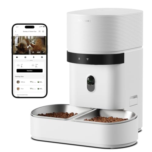 Automatic Cat Feeder for 2 Cats (5l dual bowl)