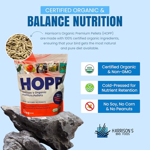 Harrison's Organic Premium Pellets HOPP (5 Pound (Pack of 1))