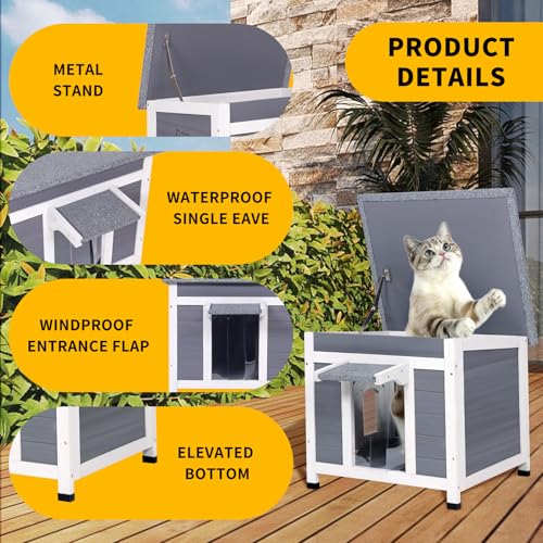 Outdoor Cat House (M Non-Insulated Cat House)