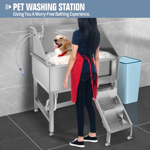 38" Dog Washing Station (R-RAMP)