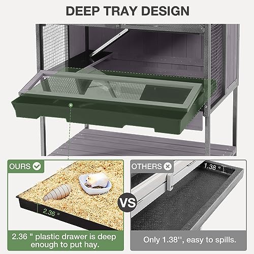 Guinea Pig Cage (Grey)