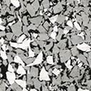 Extreme Rubber Gym Tiles (10 Tile Pack (Covers 40 Sq Ft) / 95% Light Greys)