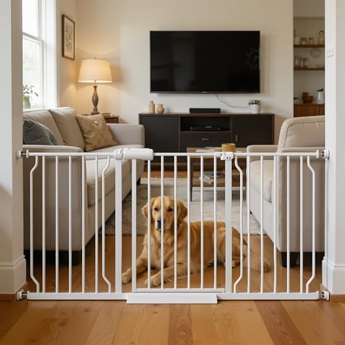 53 62" Extra Wide Baby Gate for Doorways (52.76"-62.20"/134-158cm)