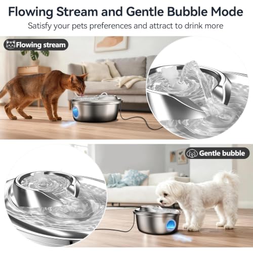 Stainless Steel Cat Water Fountain