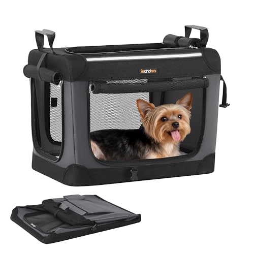 Collapsible Dog Crate (S（20"L x 14"W x 14"H）)