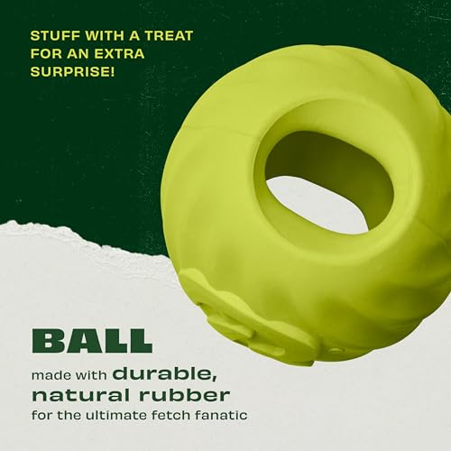 Natural Rubber Ball (2 Pack)