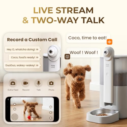 5L Automatic Dog Feeder with Camera
