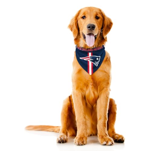 NFL New England Patriots Pet Bandana (New England Patriots / Medium)