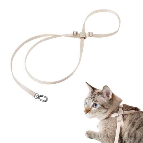 Cat Harness Escape (Linen / L (21.7"))