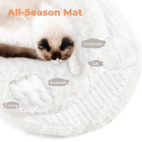 Modern Cat Tree (White / 40.5'')