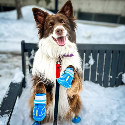 Dog Shoes for Hot Pavement (Size 7: 2.8''x3.2"(W*L) (Pack of 4))