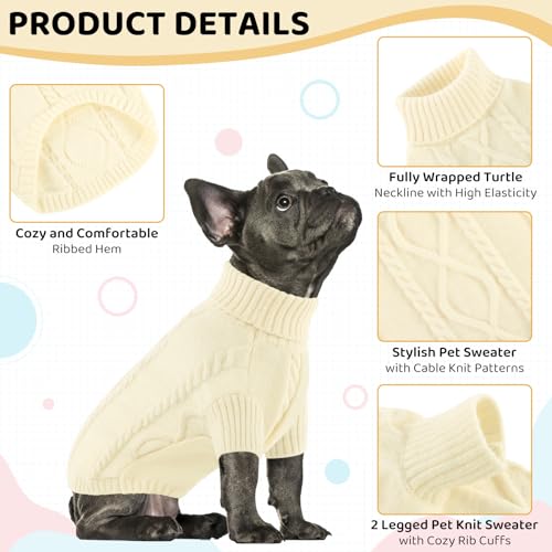 XXL Dog Sweater (XX-Large / White)