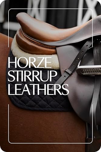 Genuine Stirrup Leathers for English Saddle (Dark Brown / 125)