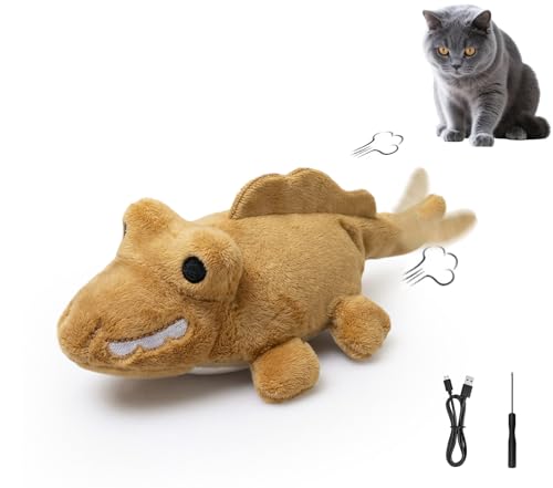 Interactive Cat Toys for Indoor Cats (Brown)