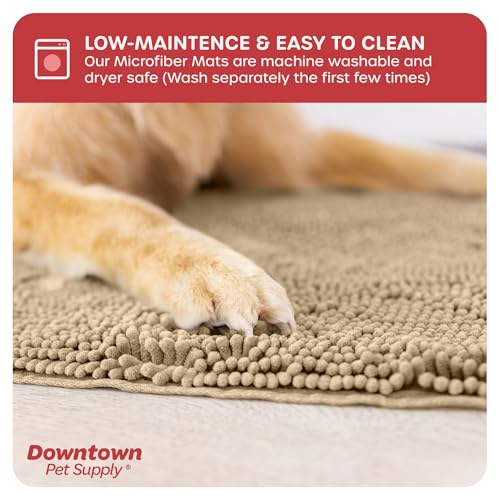 Dog Mud Mat 31" x 20" Oatmeal (31" x 20" / Oatmeal)