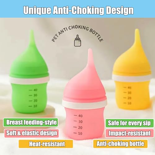 Kitten Bottles for Nursing (Green)