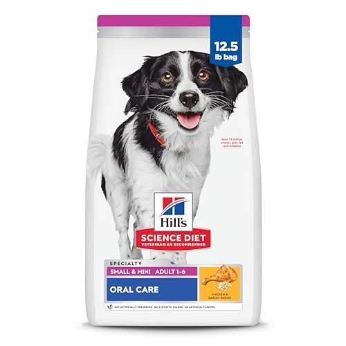 Adult 1 6 Oral Care Small & Mini Dry Dog Food (12.5 Pound (Pack of 1))