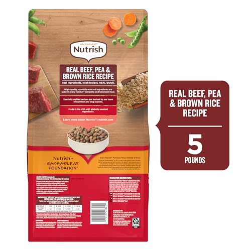 Dry Dog Food Beef (5 Pound (Pack of 1))