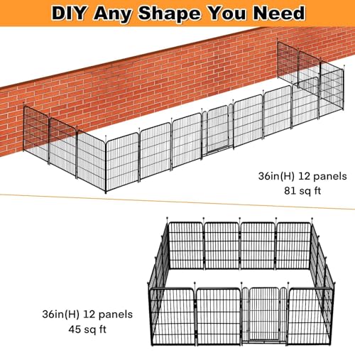 Tall Garden Fence
